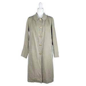 NILI LOTAN Trench Coat Size 6 NOT TARGET Taupe Casual